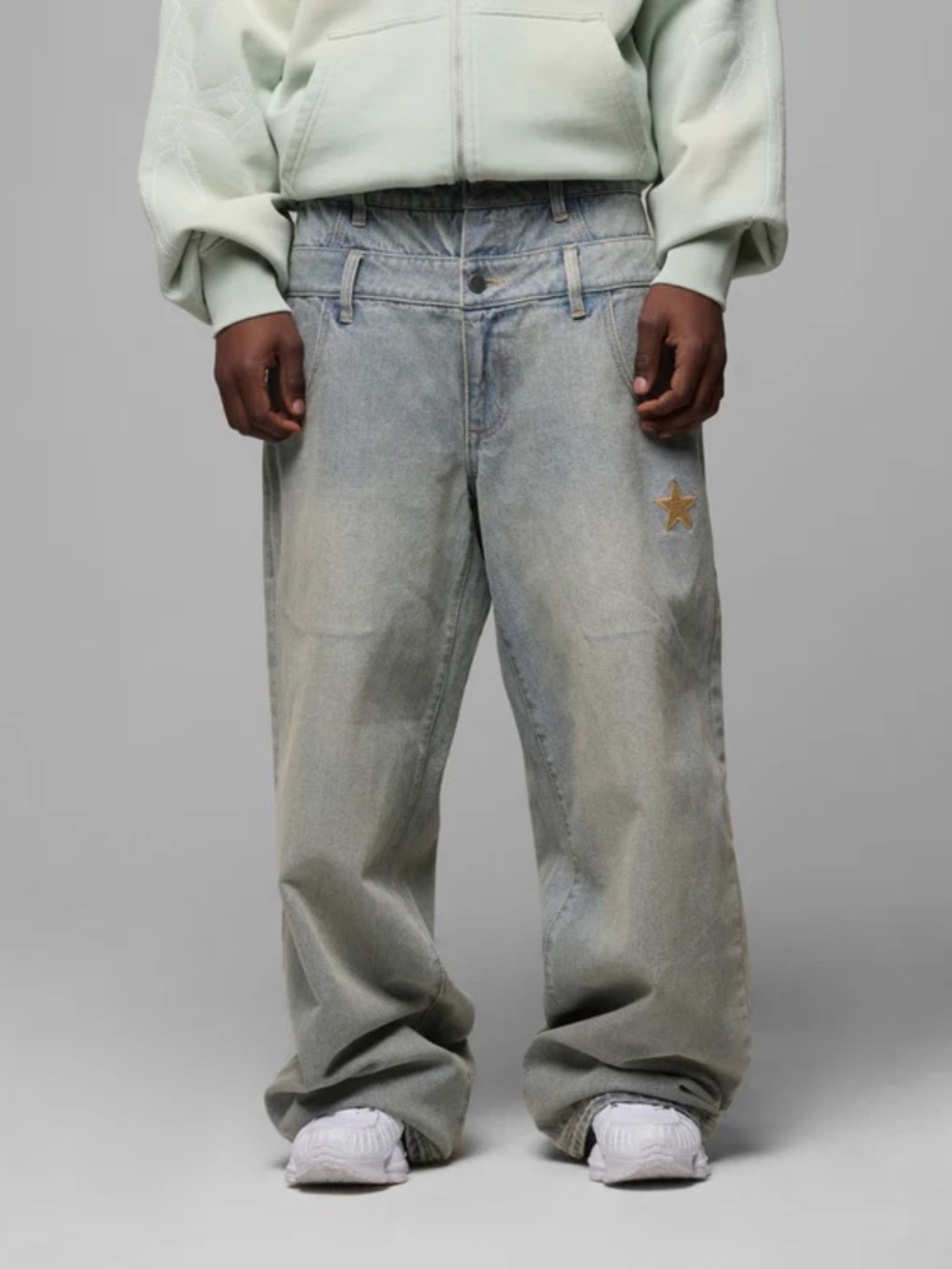 Loiter Star Layered Jeans size 30